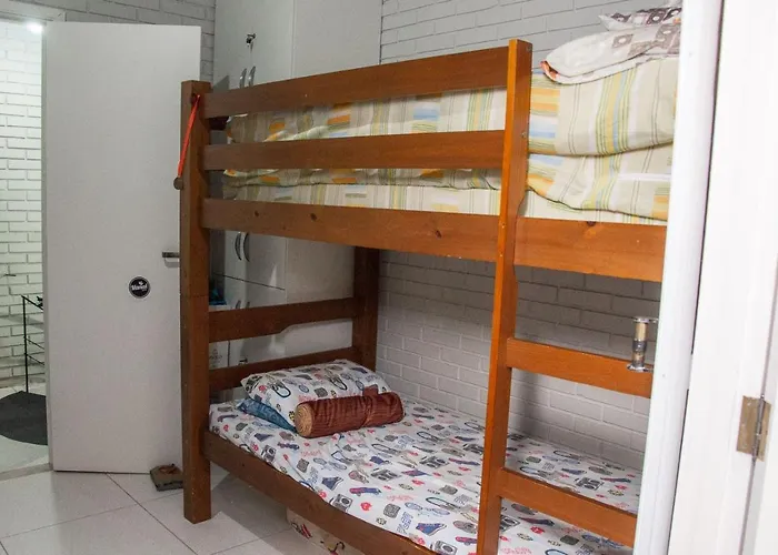 Apartamento Praia Grande Em Frente A Mata A 100M Da Praia